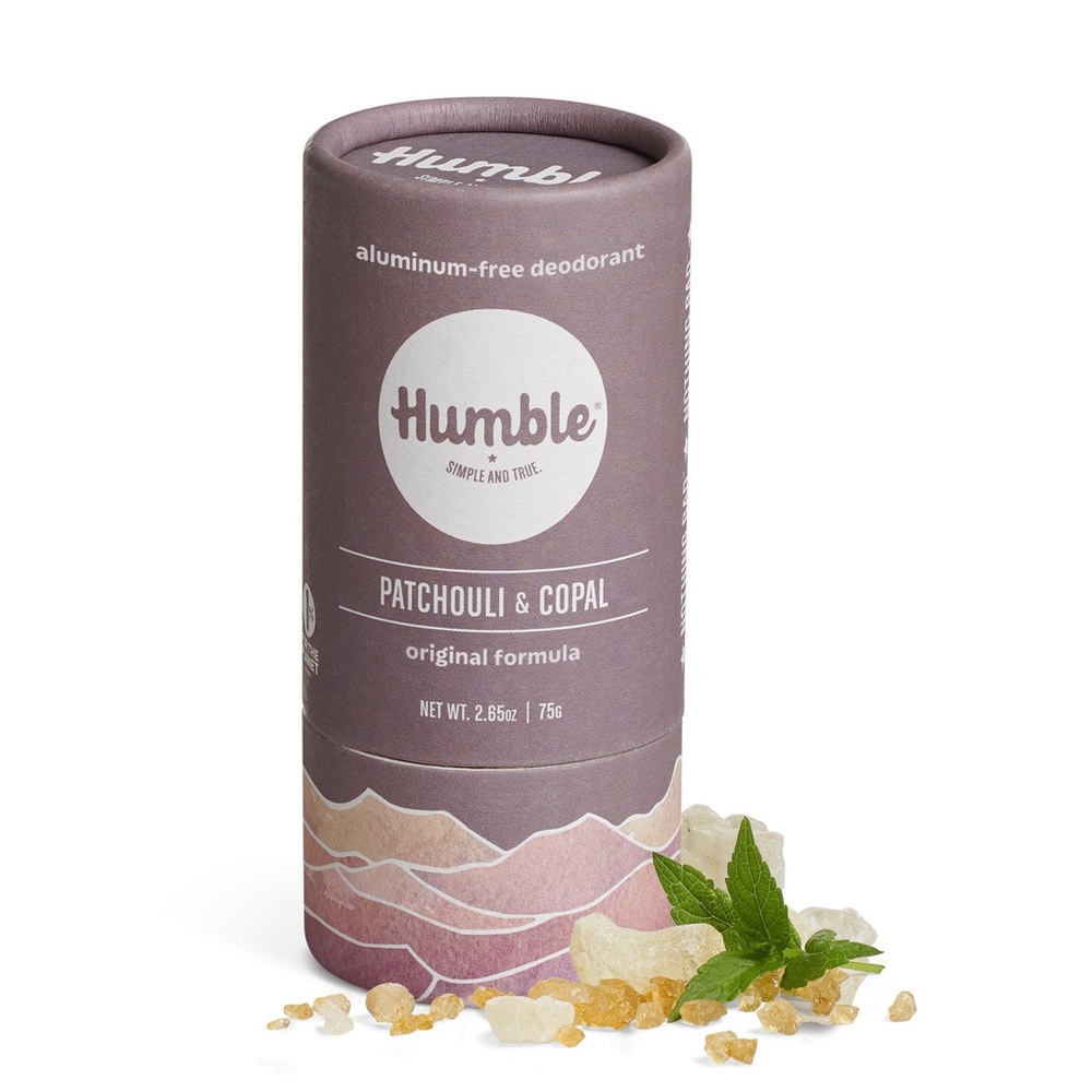 Patchouli & Copal Deodorant - humble brands 
New and sealed